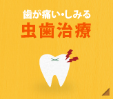歯が痛い・しみる【虫歯治療】